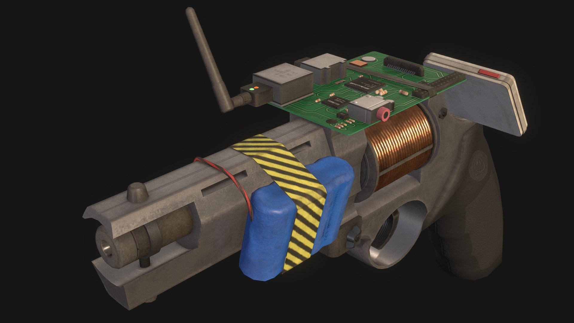 Design concept of a realistic 'Toolgun' from Garry's Mod : r/blender