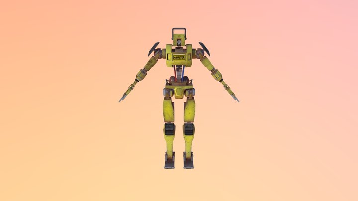 RobotFin 3D Model