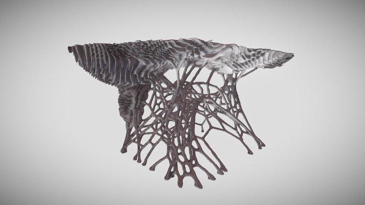Shedu [ gaudism, table prototype ] 3D Model