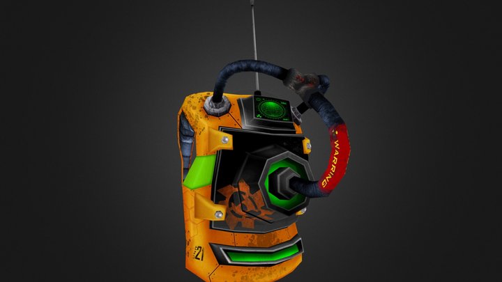 Spec Forces Backpack 3D Model