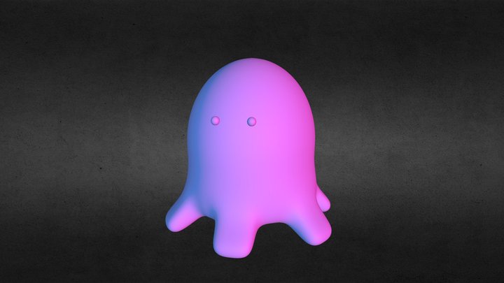 pulpo low-poly 3D Model