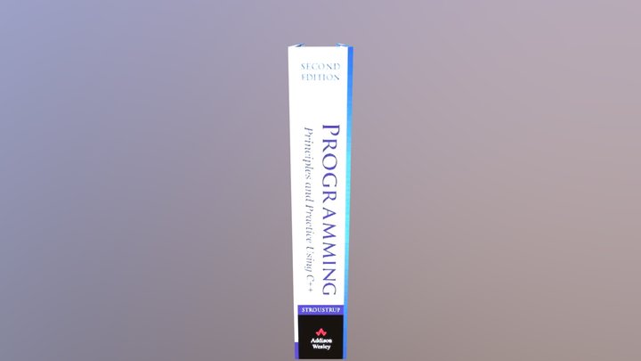 Book 3D Model