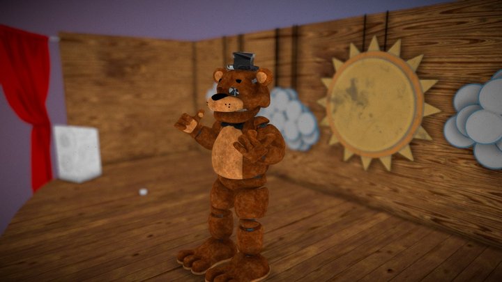Fnaf Anim 2 3D Model