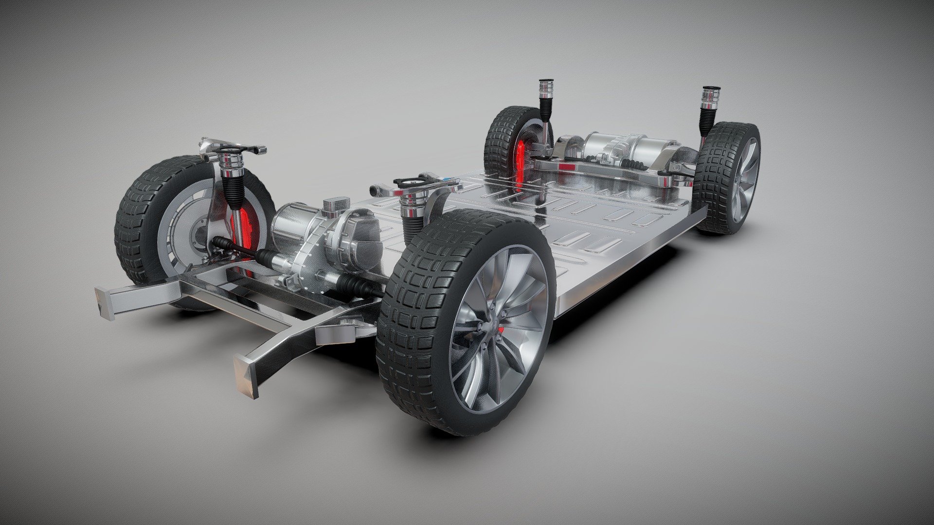 tesla model 3 chassis weight