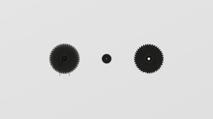 SAWMILLS' SAWBLADES 3D Model