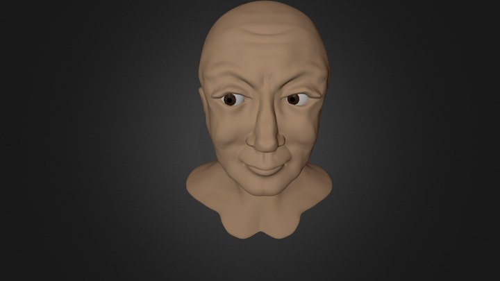 Old Man 3D Model