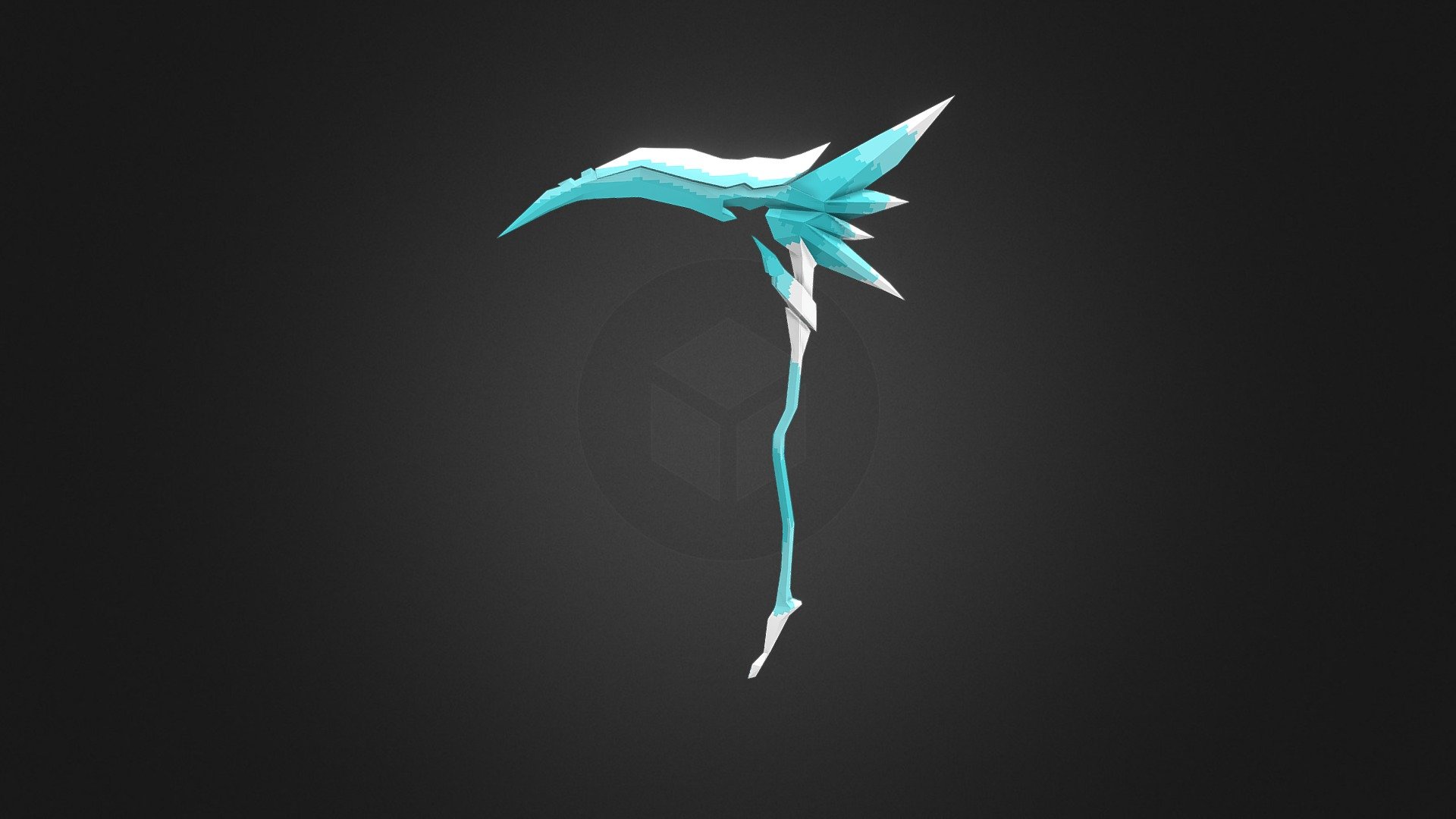 Pixel Frost Scythe - Download Free 3D model by Archrend [7a04768 ...