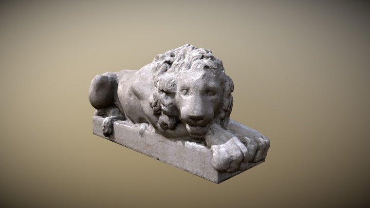Lion from Padua 3D Model