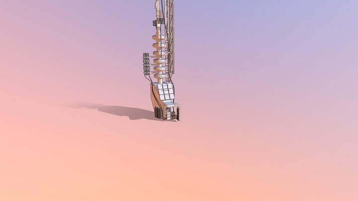 Radio_Tower_XYZ 3D Model