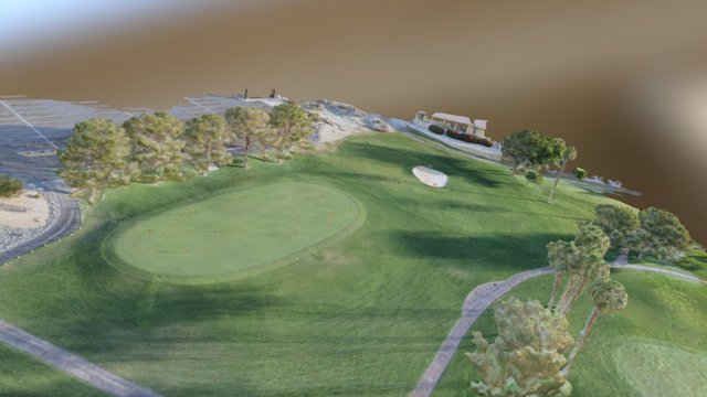 Practice Putting Green at Mission Lakes 3D Model