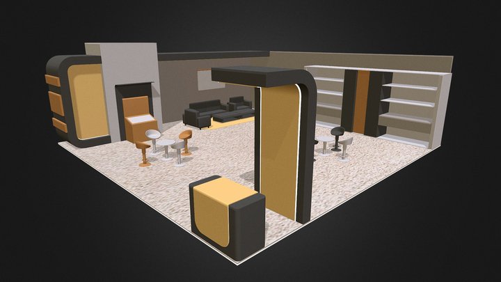 Exhibition Stand – Modello 3D gratuito STL