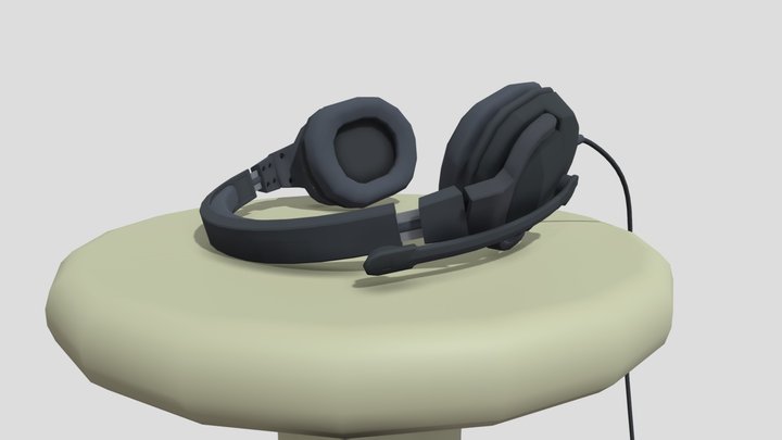 Headphones 3D Model