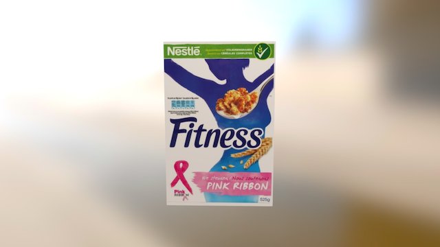 Cereal Nestle pack 3D Model