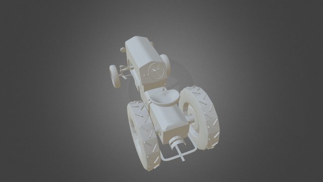 Traktor - Tractor 3D Model