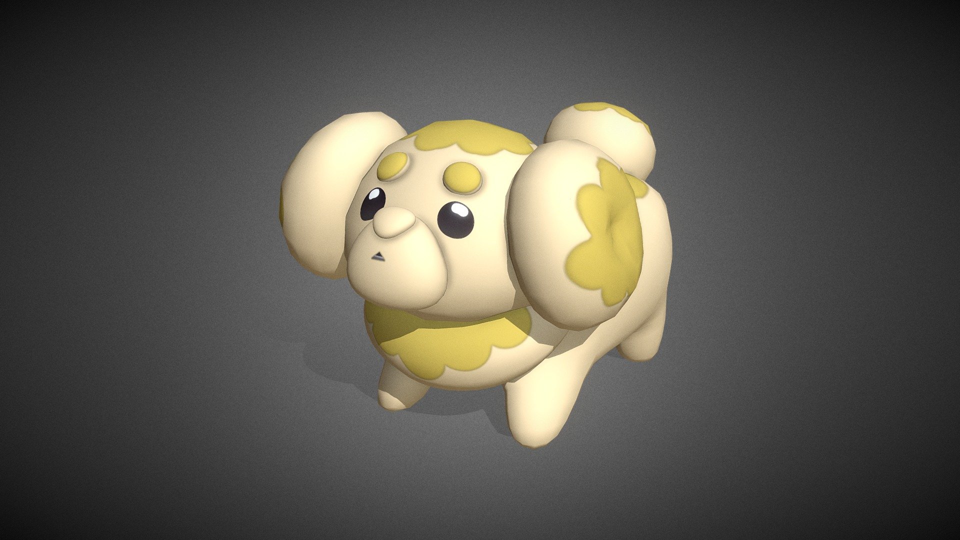 Fidough (Pokémon Scarlet/Violet) - 3D model by Fnalex [7a0a940] - Sketchfab