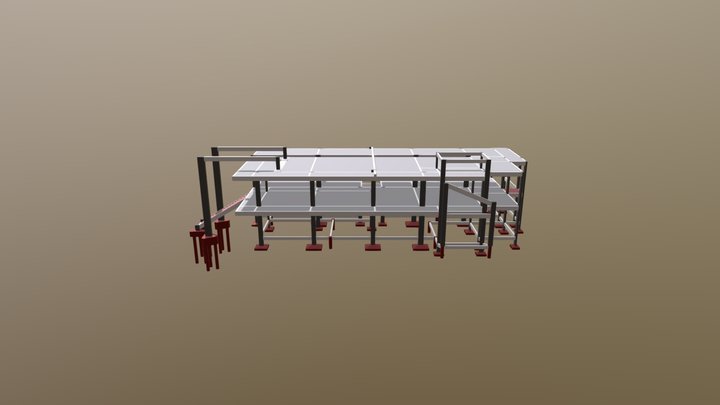 Projeto Estrutural - Ari 3D Model