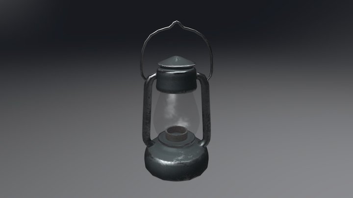 Old Lantern 3D Model