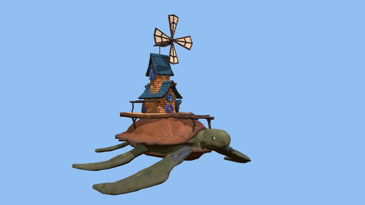 Turtle House Worldskills 2022 3D Model