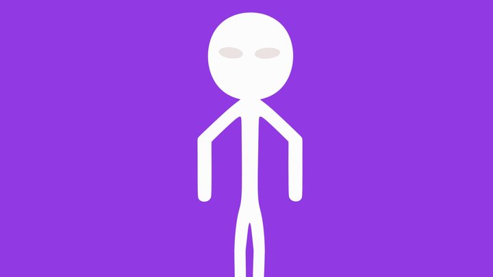 Stickman adventures_tick 3D Model