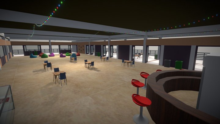 Sagrado Proposal, El Recreo 3D Model