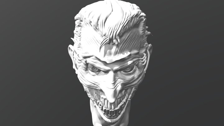 Joker head (Death in the family) 3D Model