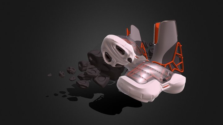 Deshui Yu Gravity Sketch Spring Show Case 3D Model
