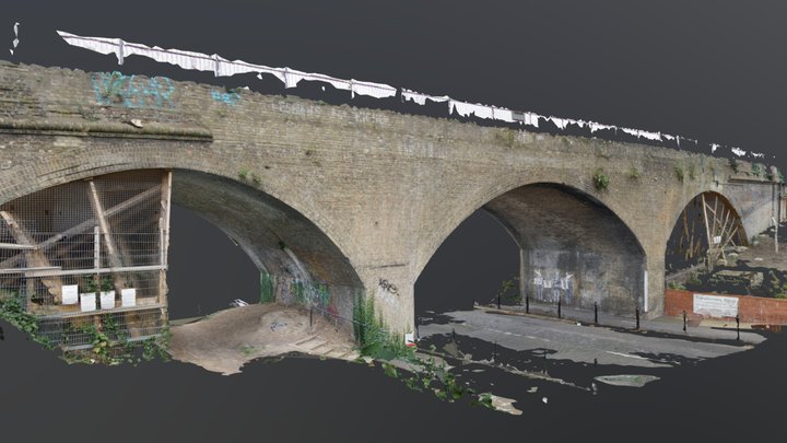 Stroud Green Station, Finsbury Park 3D Model