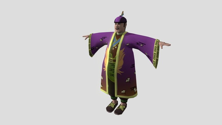 Antagonist - Norbu 3D Model