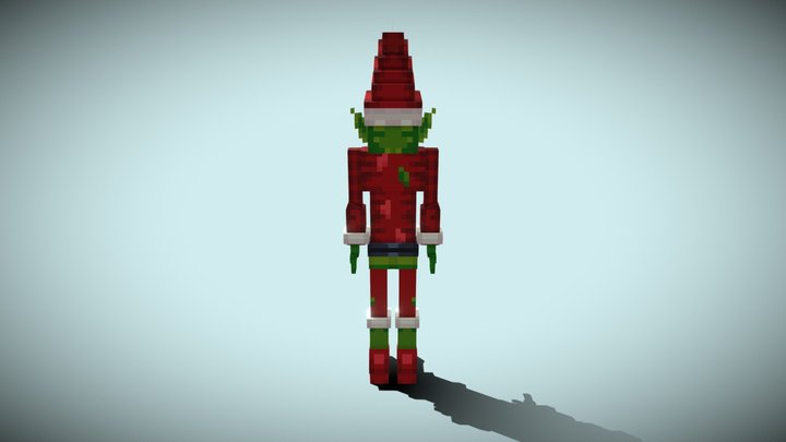 Evil Santa Elf   2 3D Model