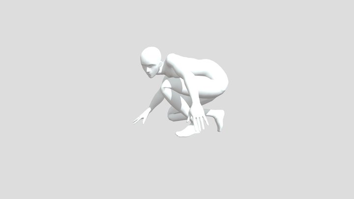 T-X in Terminator 3: Rise of the Machines Pose3 3D Model