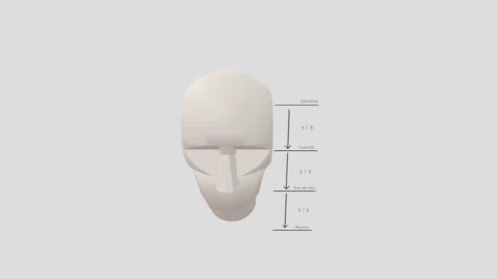 Portrait_flipbook_04 3D Model