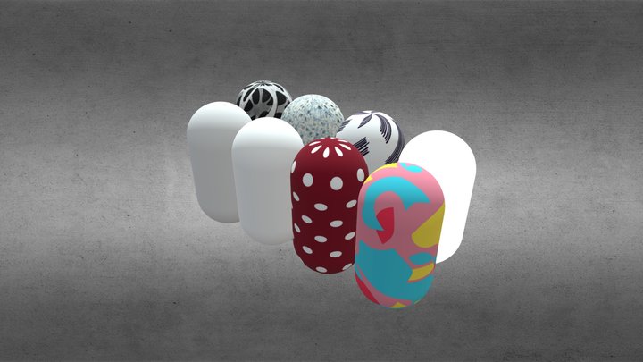 wonder pills 3D Model