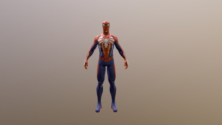 SpidermanPs4 3D Model