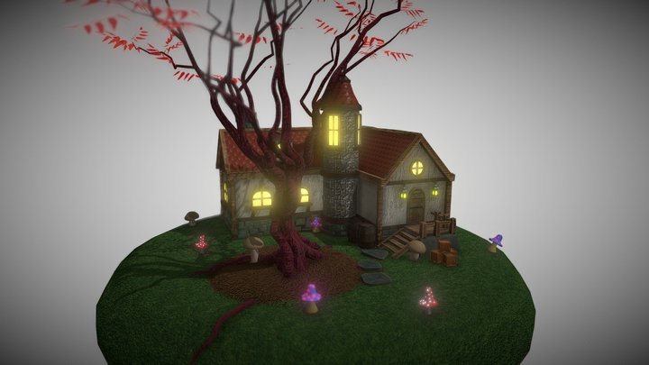 fantasy house 3D Model
