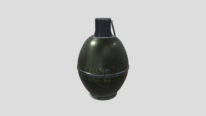 Grenade 3D Model