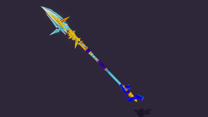 DAE Weaponcraft - Glaive of Stormwind 3D Model