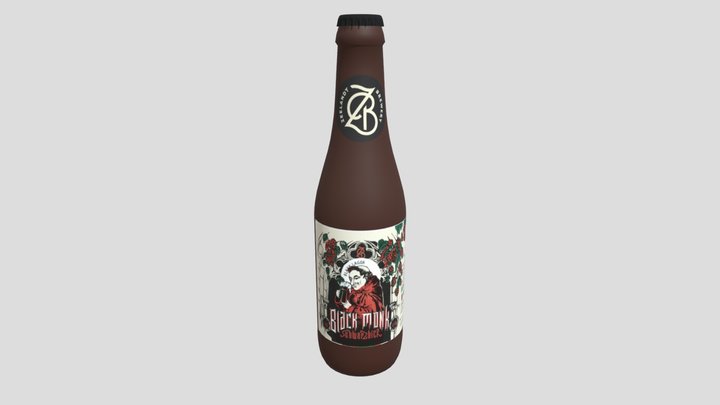 Beer Bottle 3D Model