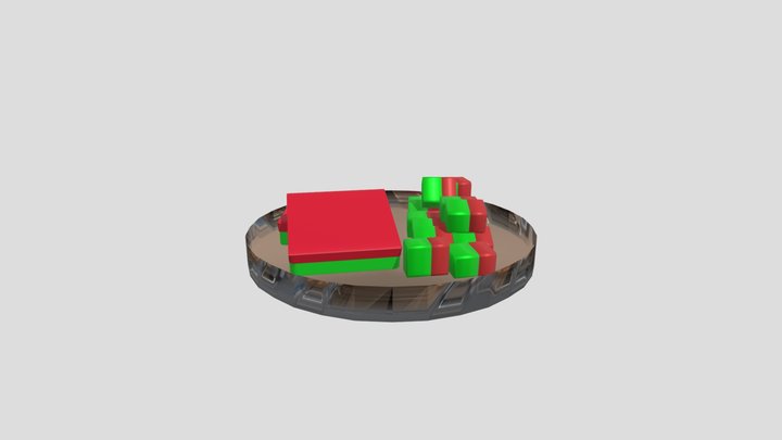 Gelembung Buaya 3D Model