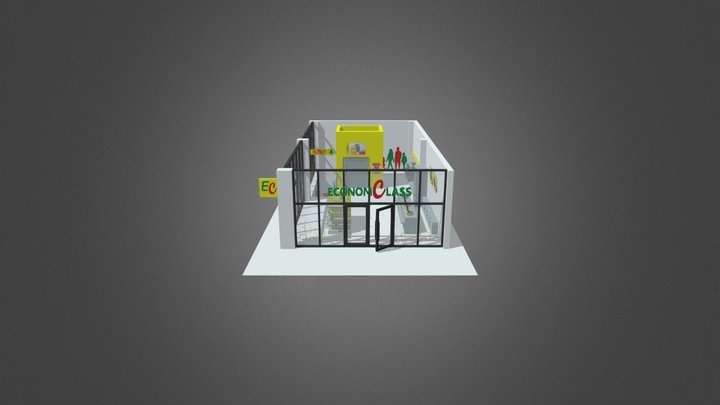 EconomClass 3D Model