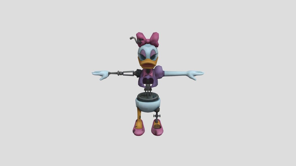 Daisy Duck animatronic
