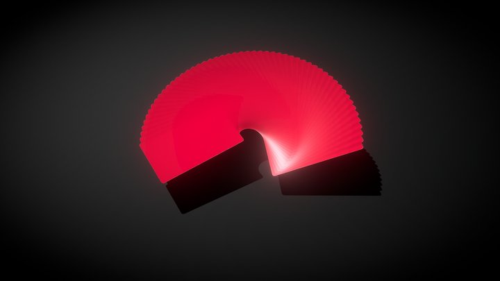 CFT- Fan Flourish 3D Model