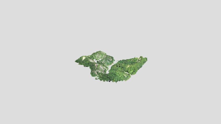 长塘村 - 广东省阳江市阳春市八甲镇 3D Model