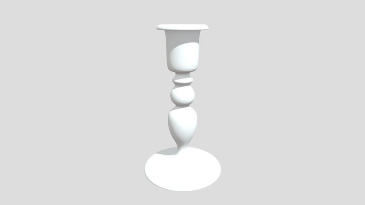 Candle Holder 3D PRINTABLE 3D Model