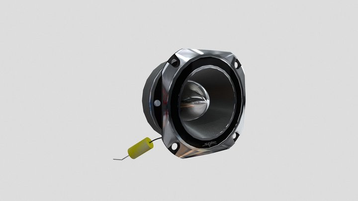 speaker sound system Skar Audio 3D Model