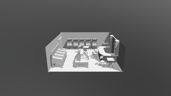 Arcadescene2 3D Model