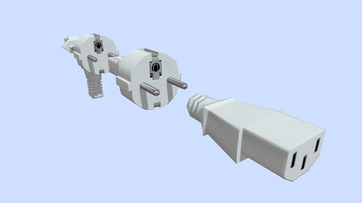 Plugs_Set_01 3D Model