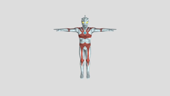 Ultraman_ace 3D Model