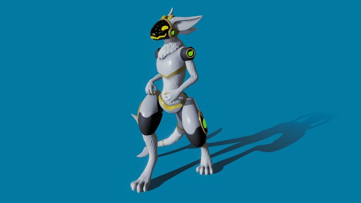 Protogen 3D models - Sketchfab