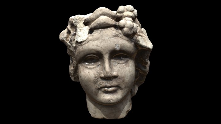 Cabeza de divinidad romana 3D Model