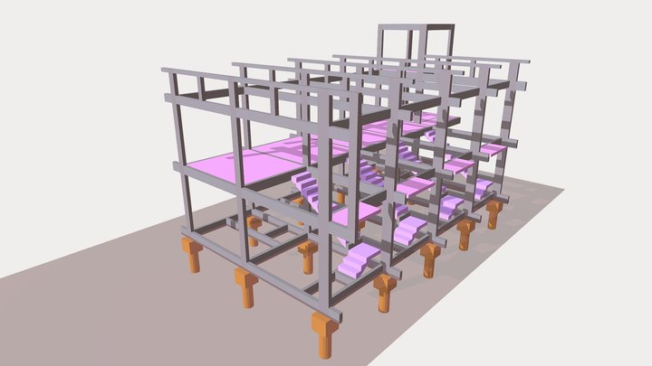 Estrutural Lofts M | H 3D Model